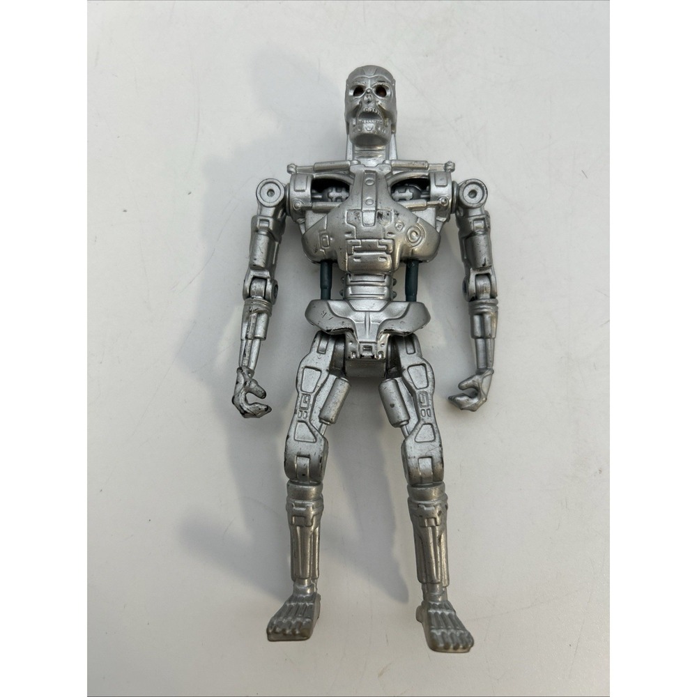 Vintage 1991 Kenner Carolco Terminator T-800 Endoskeleton Action Figure Silver